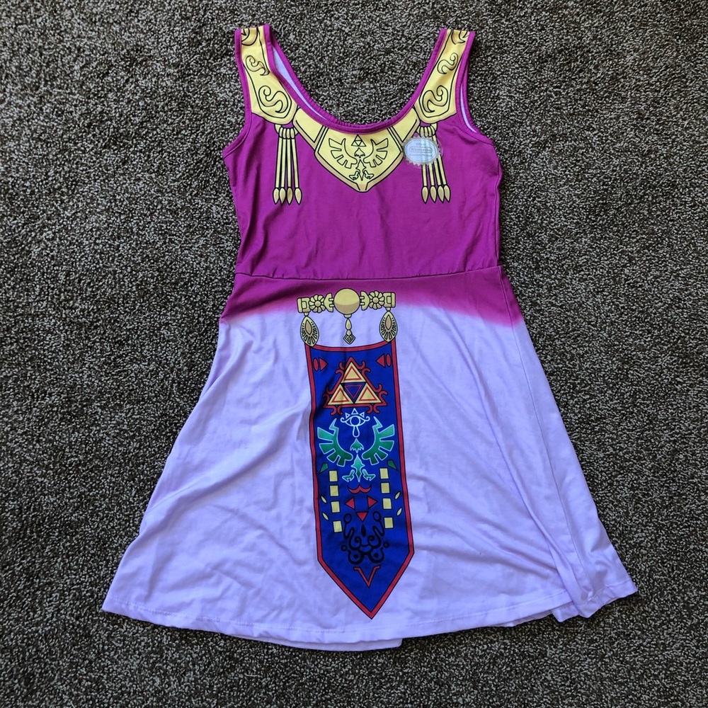 NWOT Legend of Zelda skater dress